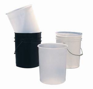 anti static pail liners in plastic tubs